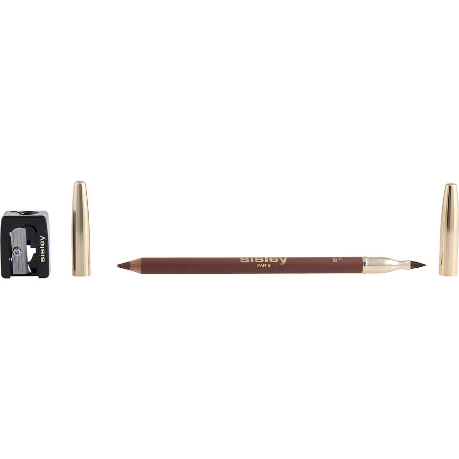 Sisley phyto levres perfect lipliner with lip brush and sharpener - #6 chocolat 1.2g/0.04oz