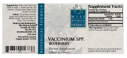 Wise Woman Herbals Vaccinium/blueberry