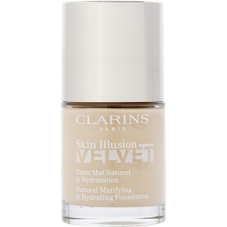 Clarins skin illusion velvet foundation #105n 30ml/1oz