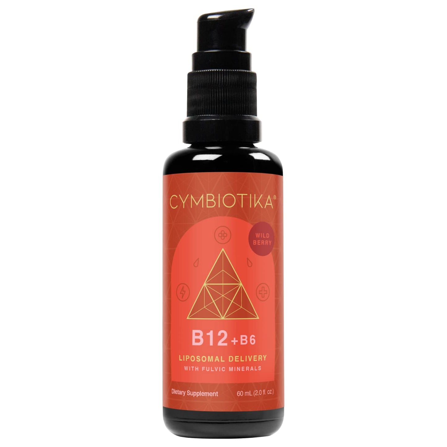CYMBIOTIKA Liposomal Vitamin B12 Liquid Supplement 2 oz