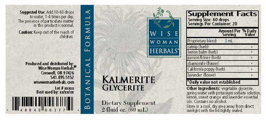 Wise Woman Herbals Kalmerite Glycerite