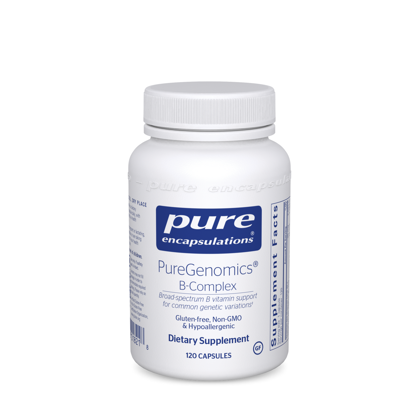 Pure Encapsulations PureGenomics B-Complex 120 caps