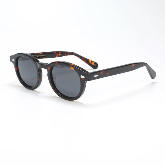 Retro Acetate Polarized Sunglasses - Blue Force Sports