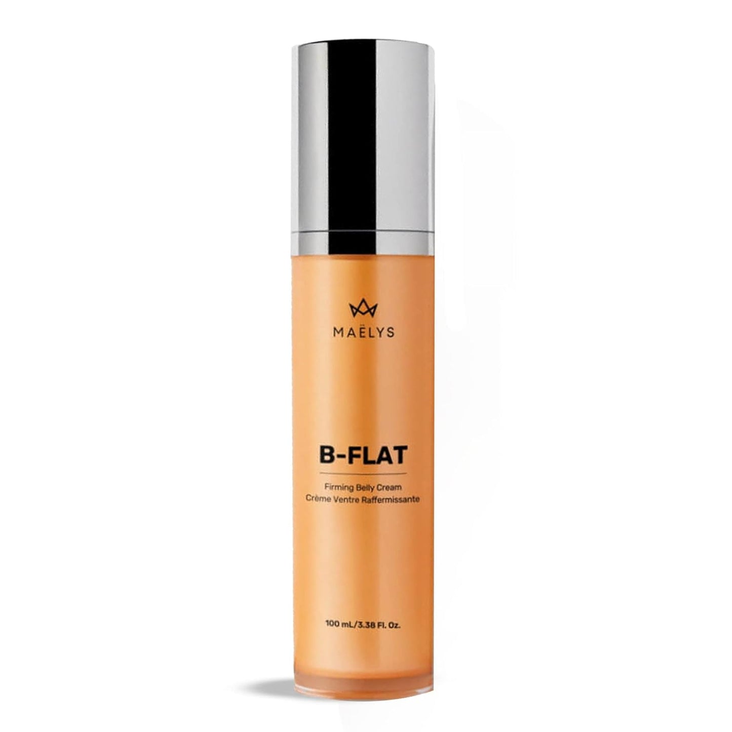 MAèLYS Cosmetics B-FLAT Belly Firming Cream Skin Tightening & Cellulite Cream for Stomach, Moisturizing Firming Lotion