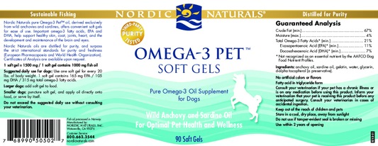 Nordic Naturals Omega-3 Pet