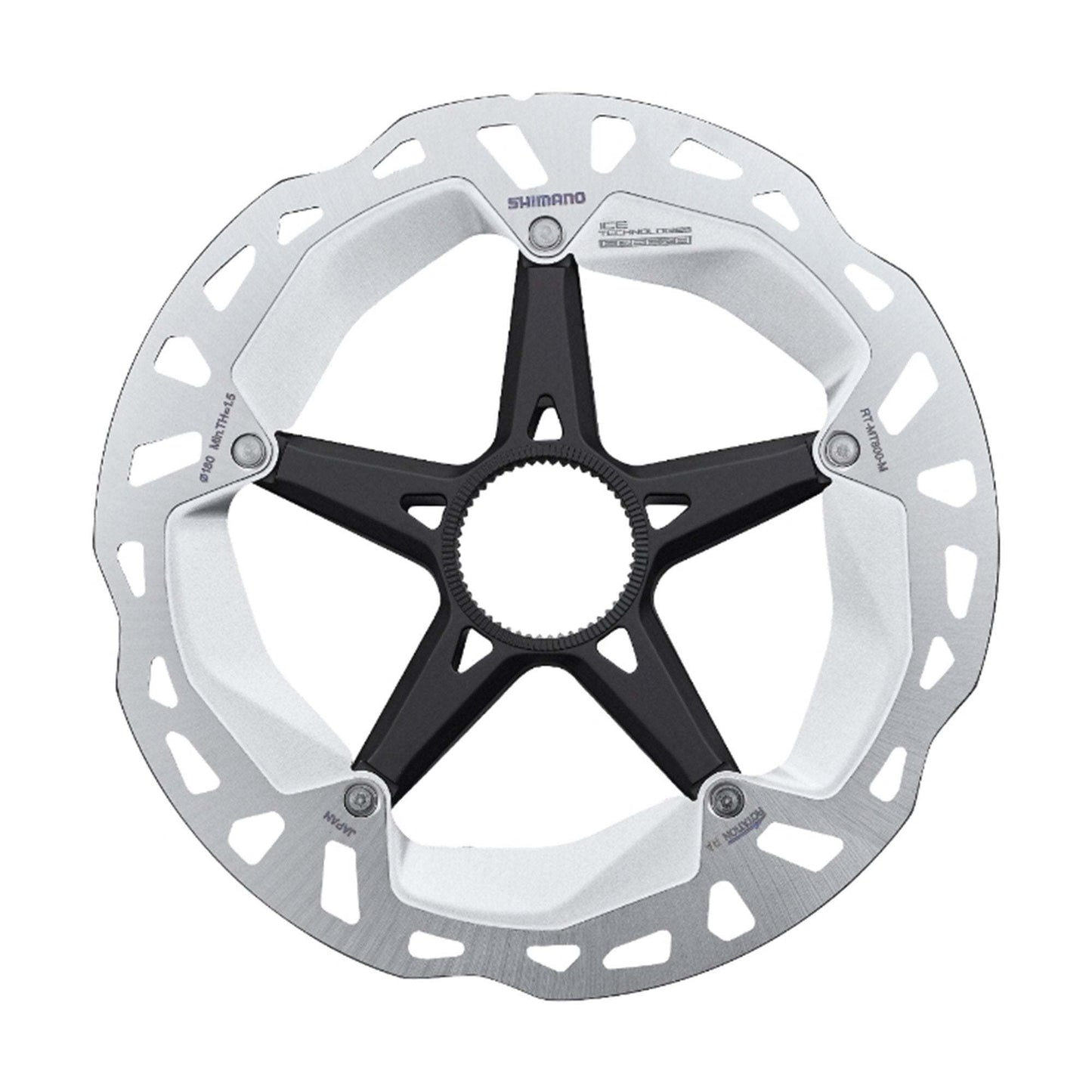 Shimano XT RT-MT800 Disc Brake Rotor Centerlock 203mm Silver RTMT800LE NEW