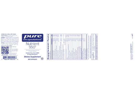 Pure Encapsulations Nutrient 950
