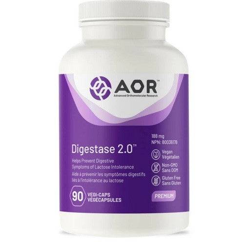 AOR Digestase 2.0 188mg 90 Vegi-Caps