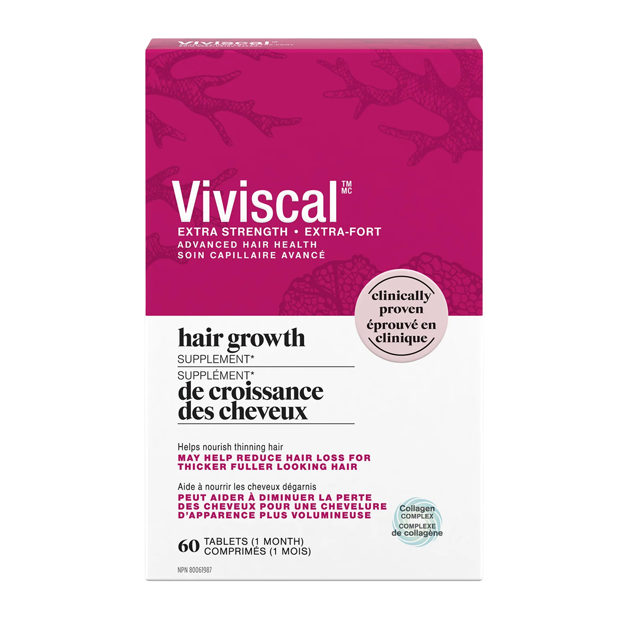 Viviscal - Extra Strength Hair Growth Supplement | 60 Tablets