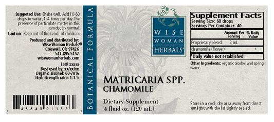 Wise Woman Herbals Matricaria/chamomile