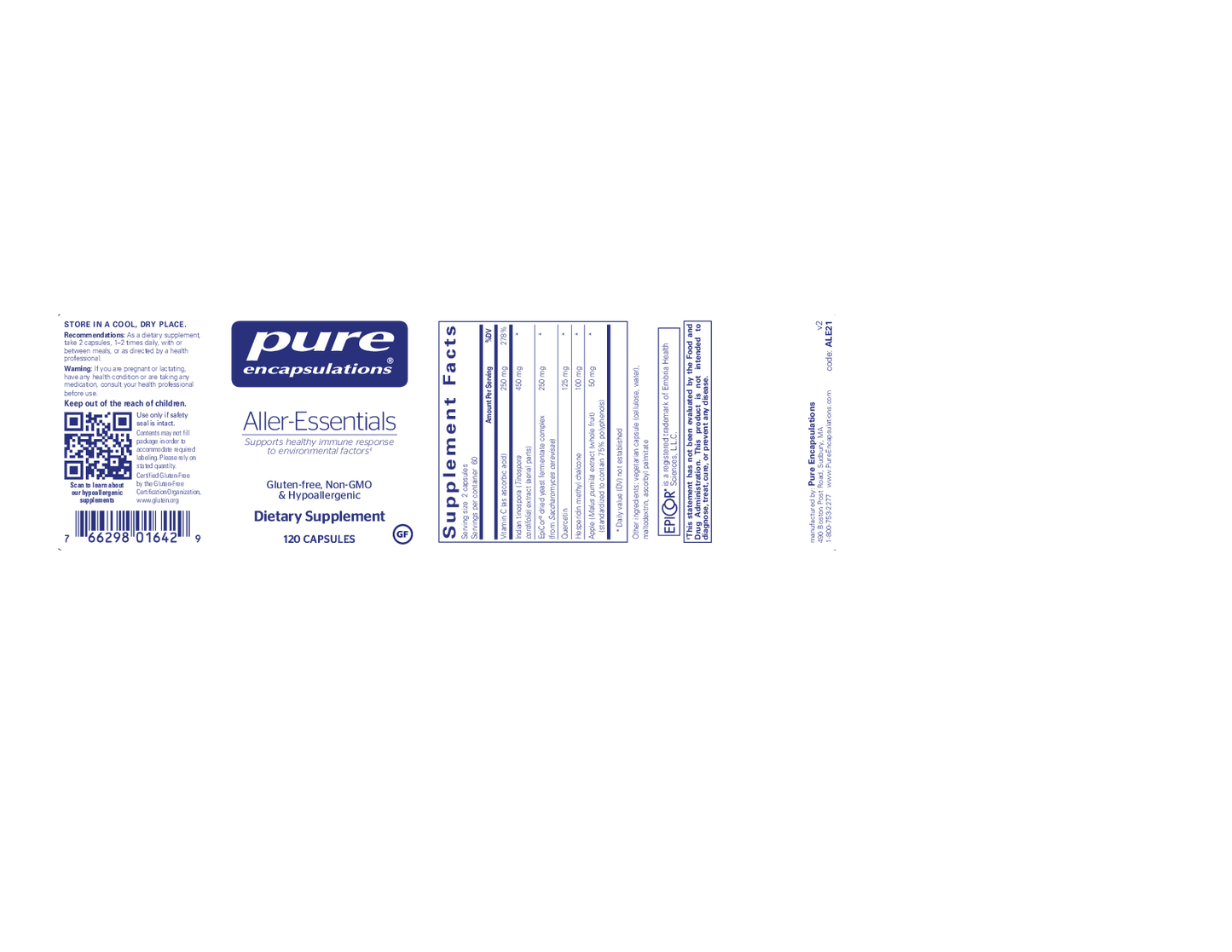 Pure Encapsulations Aller-Essentials