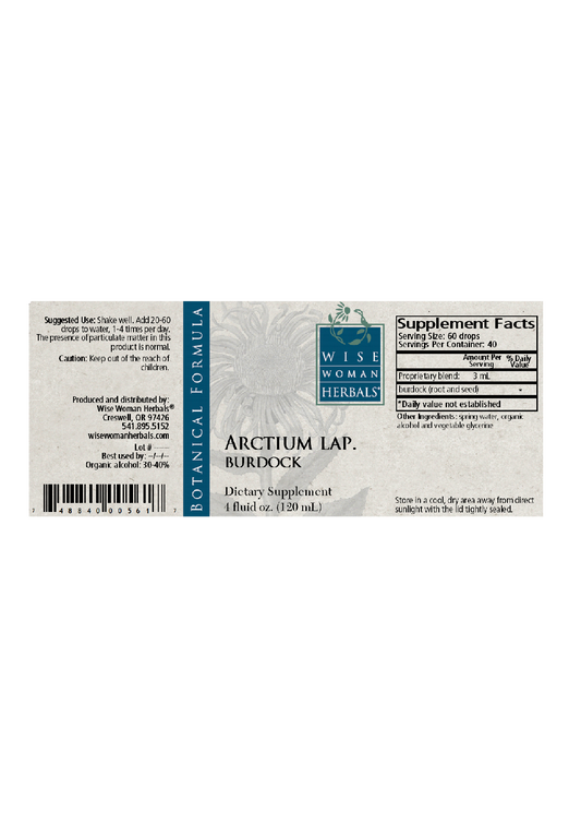 Wise Woman Herbals Arctium/burdock