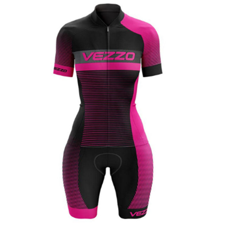 Women's Cycling Suit One-piece Diving Suit - Blue Force Sports