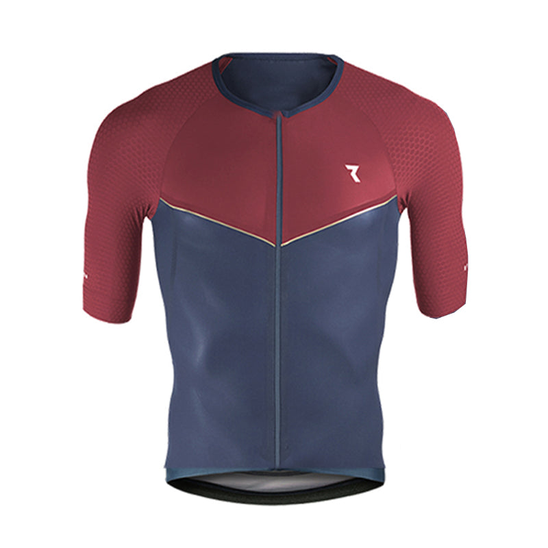 Professional Team Cycling Jersey, Black, Short Sleeve, Men, Summer Cycling Jersey, Breathable - Blue Force Sports