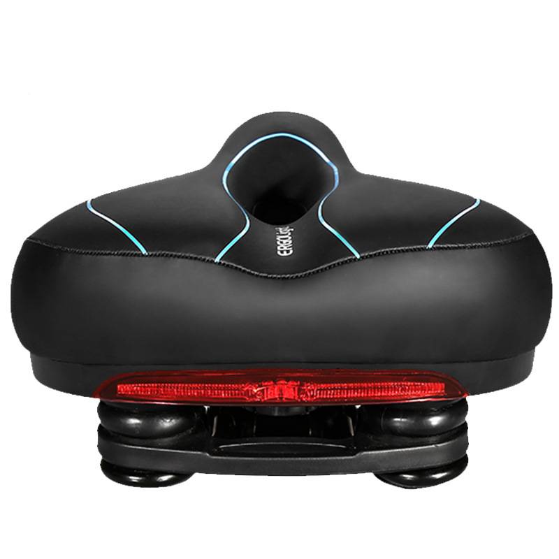 Bicycle Seat with light - Blue Force Sports