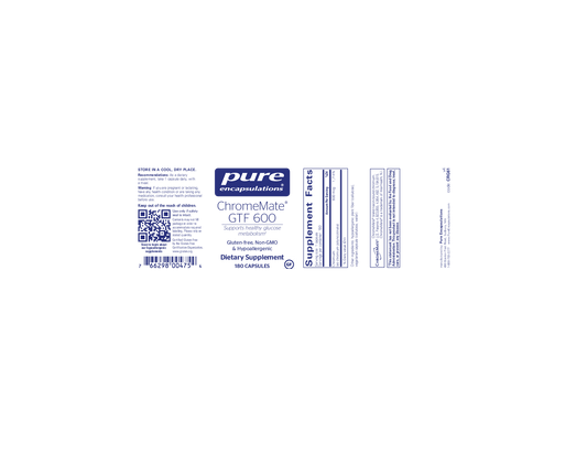 Pure Encapsulations ChromeMate GTF 600