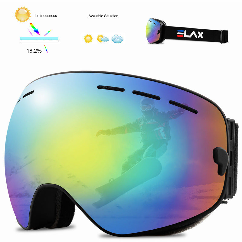 Outdoor Sports Comma Ski Goggles Big Sphere - Blue Force Sports