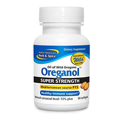 North American Herb & Spice SUPER STRENGTH Oreganol P73 - 60 Softgels