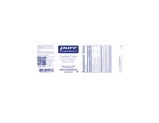 Pure Encapsulations Cortisol Calm