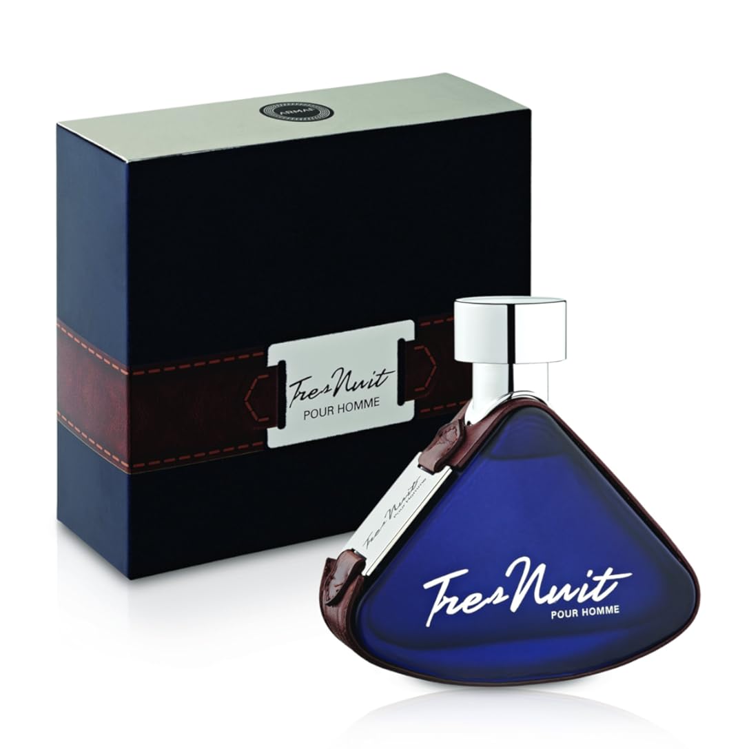 Armaf Tres Nuit Eau De Parfum Spray for Men 3.4 Ounce