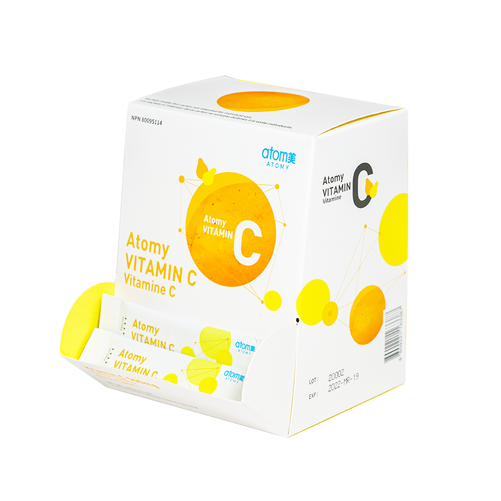 Atomy Vitamin C 7 Types Fruit Ingredients Yellow Red Sweet Mango 90 Sachets NEW
