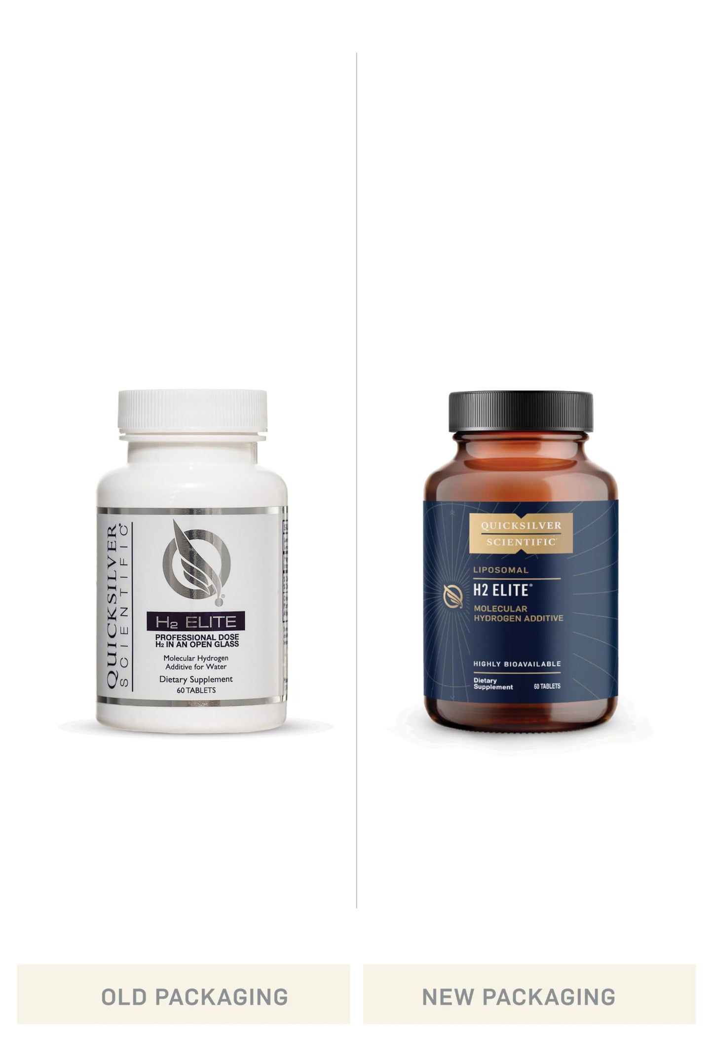 Quicksilver Scientific H2 Elite 30 Molecular Hydrogen Tablets