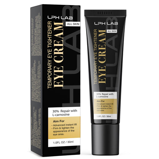 LPH LAB Temporary Eye Tightener Eye Cream for Under-Eye Bags, Dark Circles & Puffiness, Anti Aging Fine Lines, Firm That Delicate Skin Under Your Eyes, 30Ml