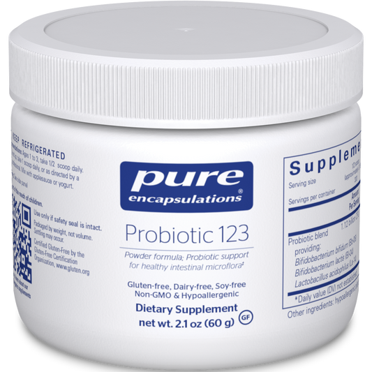 Pure Encapsulations Probiotic 123 60 g