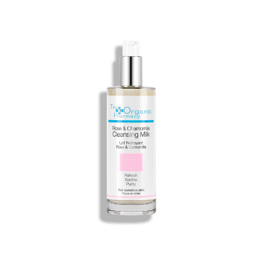The Organic Pharmacy Rose & Chamomile Cleansing Milk 100ml