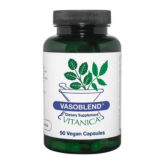 Vitanica VasoBlend, Cardiovascular Support, Vegan, Non-GMO, 90 Capsules