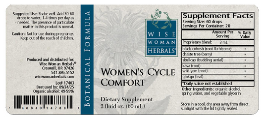 Wise Woman Herbals Women's Cycle Comfort
