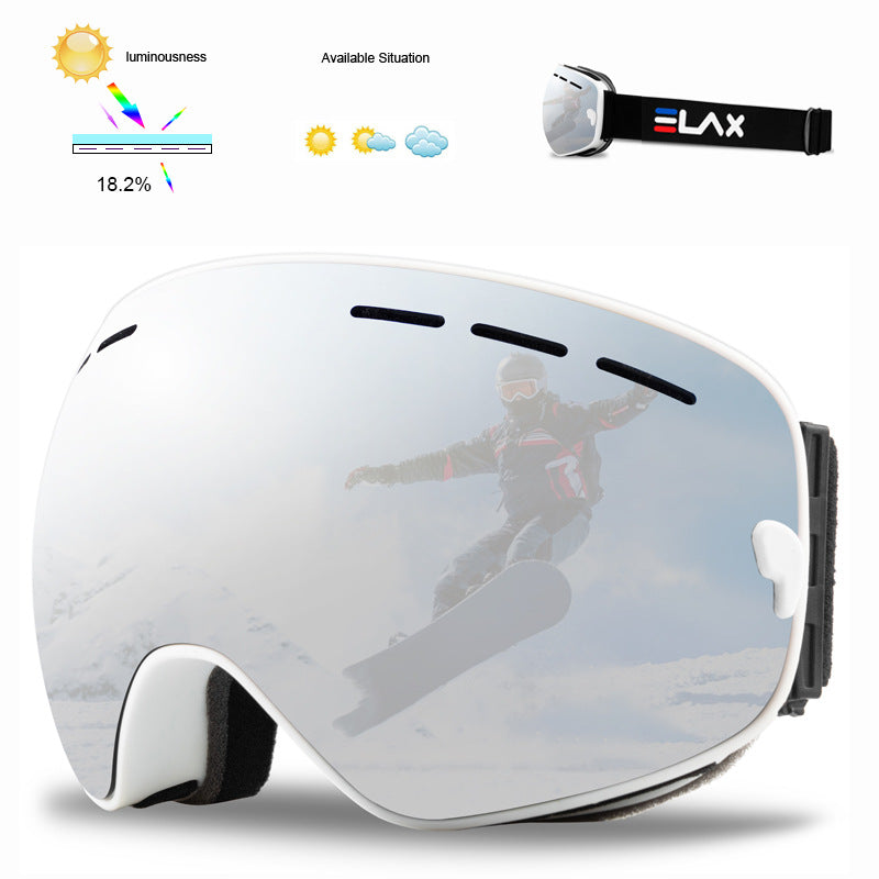 Outdoor Sports Comma Ski Goggles Big Sphere - Blue Force Sports