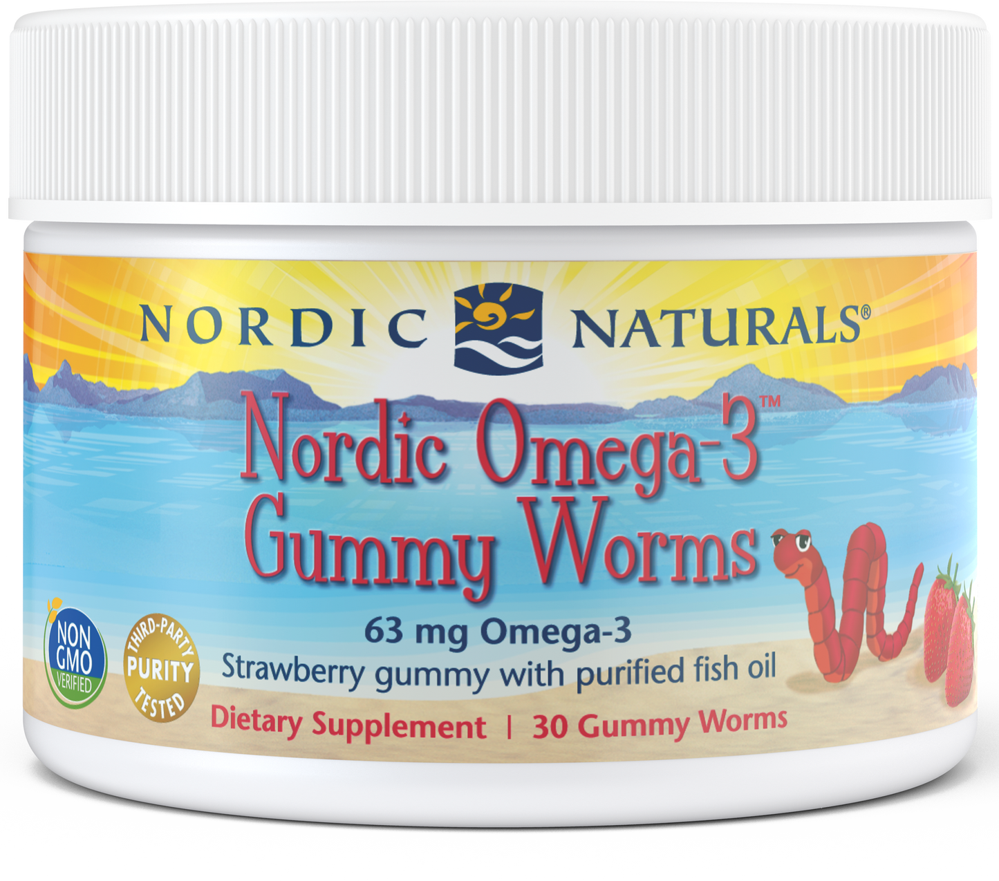 Nordic Naturals Omega-3 Worms 30 worms