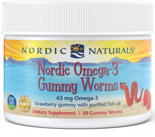 Nordic Naturals Omega-3 Worms 30 worms