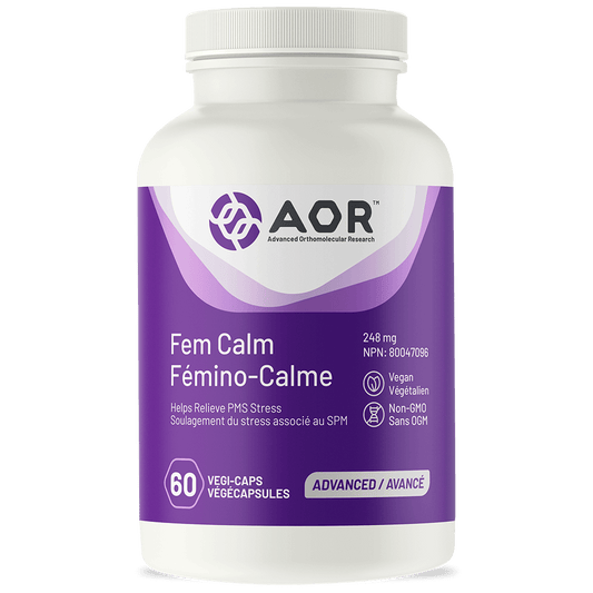 AOR Fem Calm 248mg 60 Vegi-Caps