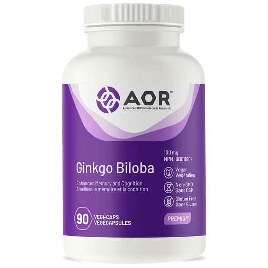AOR Ginkgo Biloba - 90 veg capsules