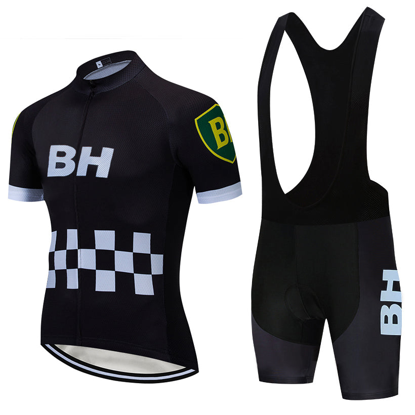 Summer Men's Outdoor Quick-drying Mountain Bike Jersey Suit - Blue Force Sports