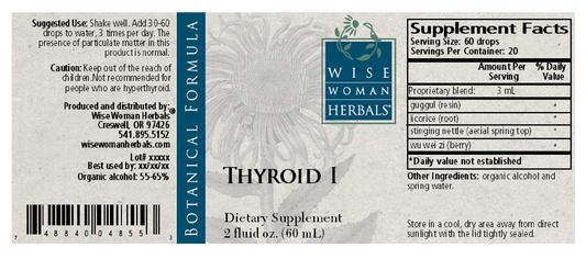 Wise Woman Herbals Thyroid I
