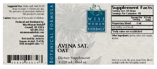 Wise Woman Herbals Avena/oat