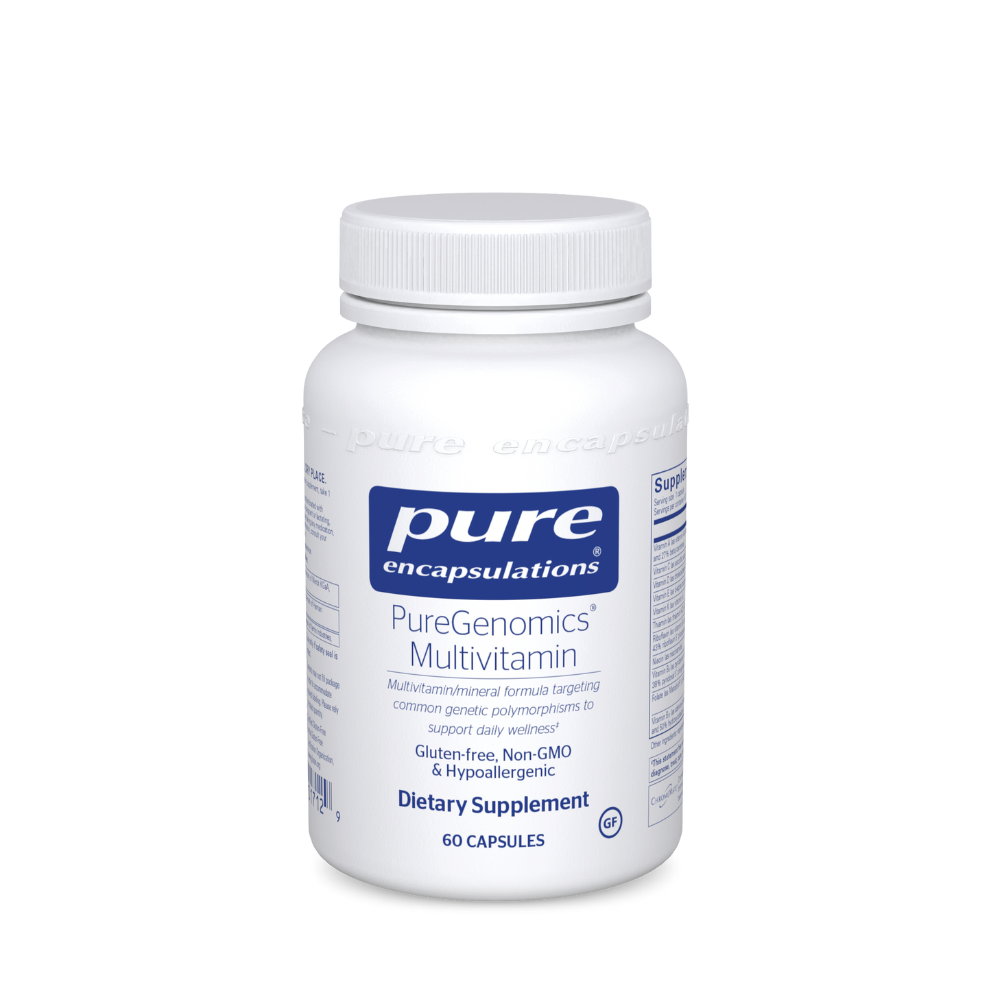 Pure Encapsulations PureGenomics  Multivitamin 60 caps