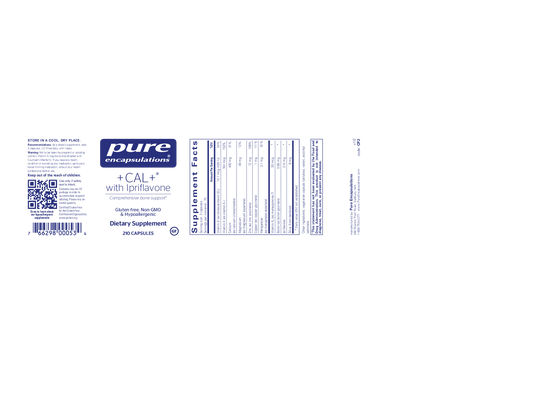 Pure Encapsulations CAL + with Ipriflavone