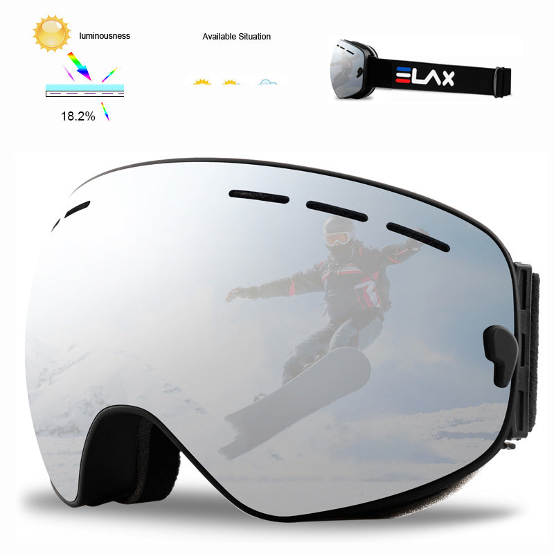 Outdoor Sports Comma Ski Goggles Big Sphere - Blue Force Sports