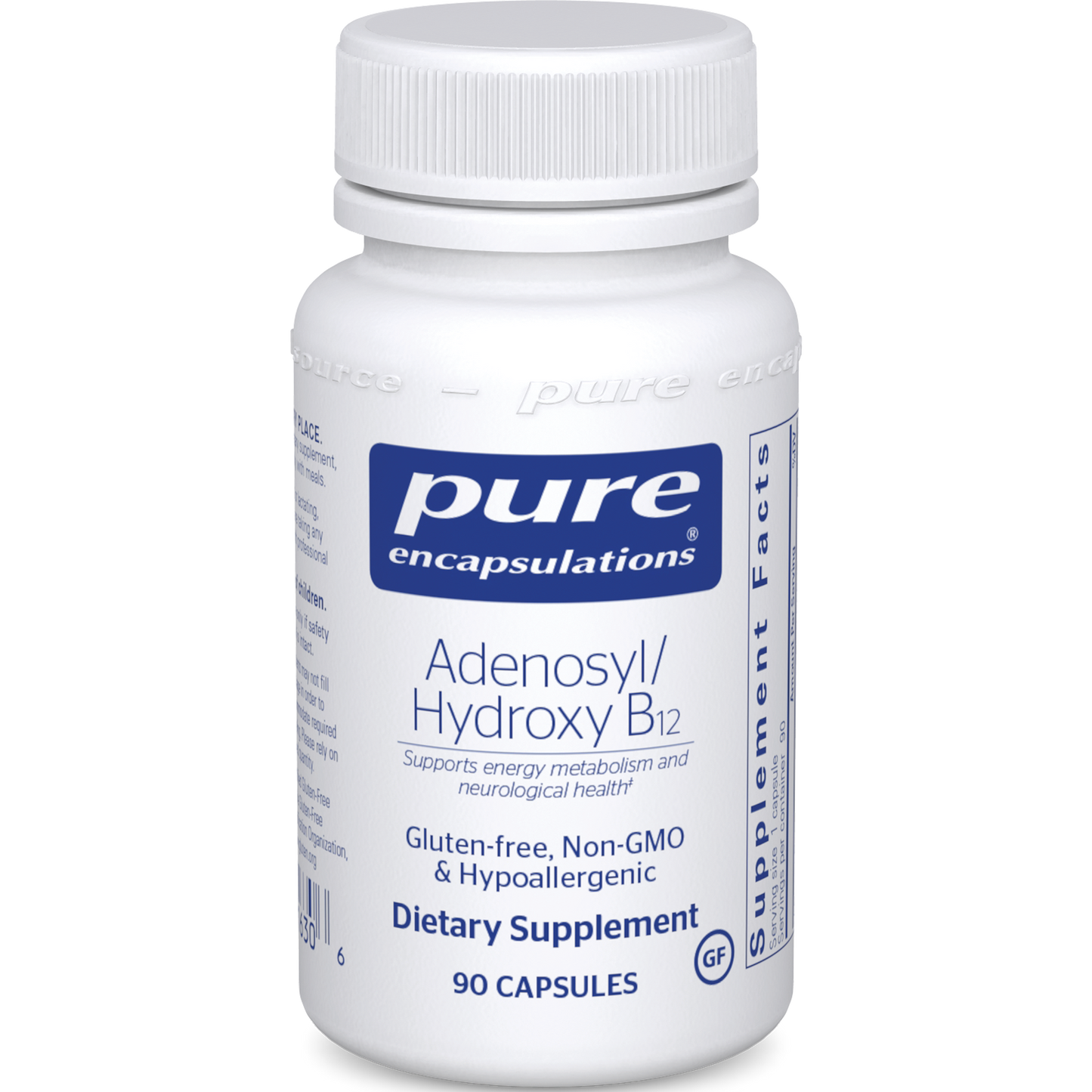 Pure Encapsulations Adenosyl/Hydroxy B12 90 caps