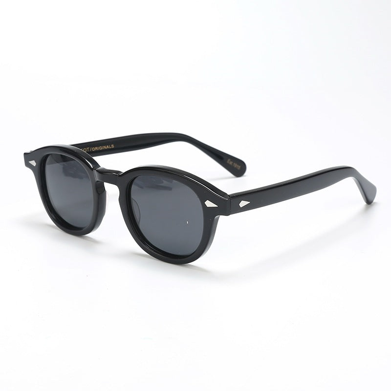 Retro Acetate Polarized Sunglasses - Blue Force Sports
