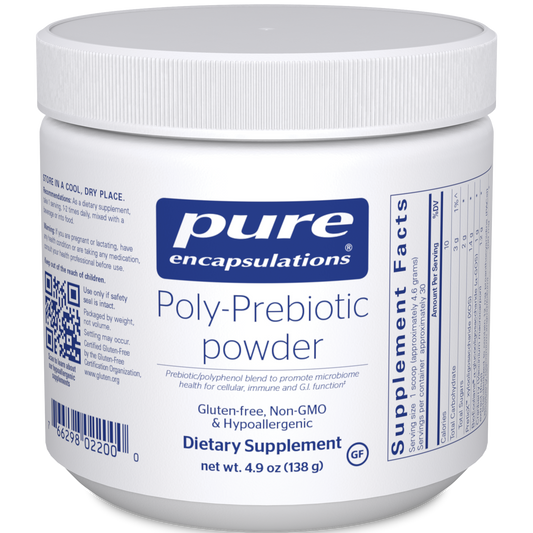 Pure Encapsulations Poly-Prebiotic powder 4.9 oz