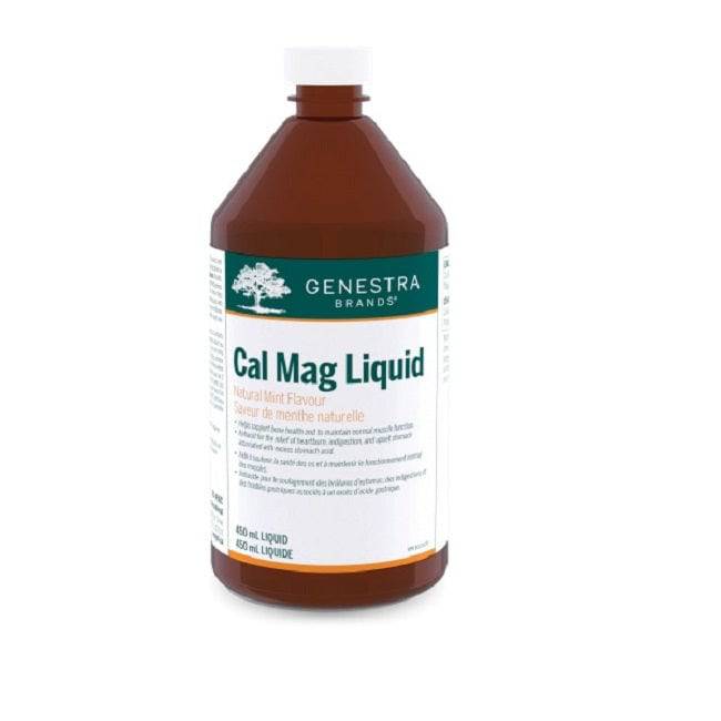 Genestra Cal Mag Vanilla Liquid + 450 ml