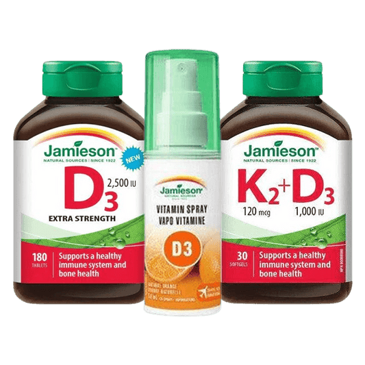 Jamieson Absorption Boost Vitamin D Bundle