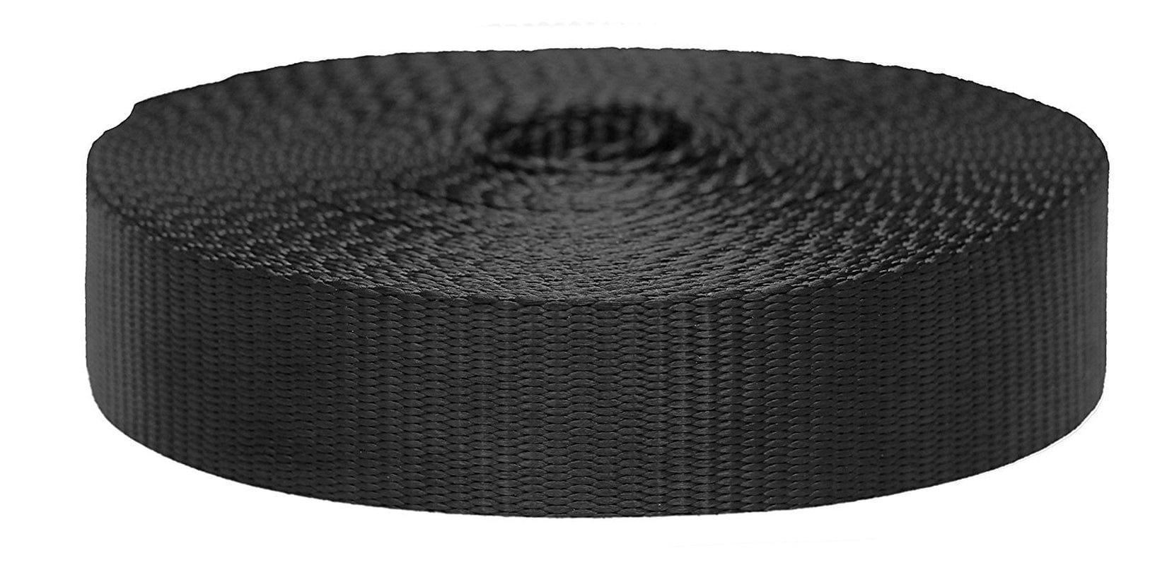 Strapworks 1 Inch X 10 Yard Flat Nylon Webbing Strap, Dark Red